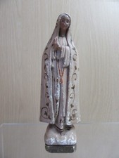 Vintage Chalkware Our Lady Made In Italy
