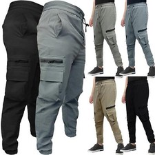 Mens Cargo Work Trousers