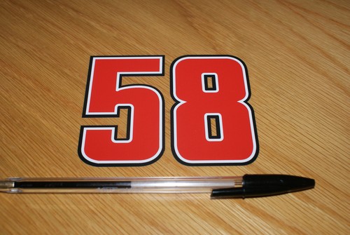 Marco simoncelli number - simoncelli, 58