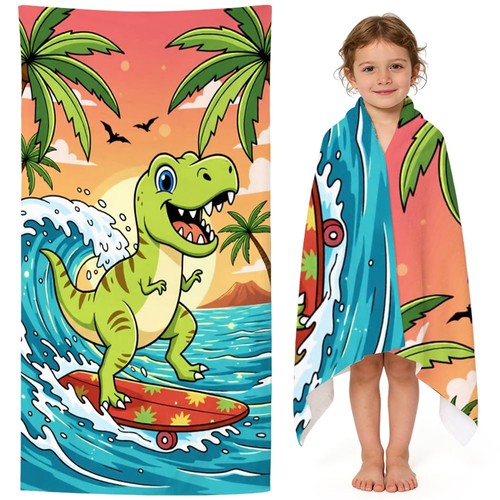 Fcxvxcl dinosaur beach towel - dinosaur,