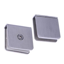 2 Pcs Shower Glass Clamp