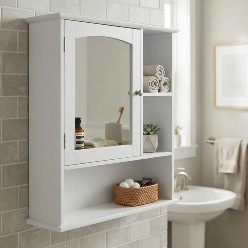 Elegant wall mounted bathroom - wall-mounted,