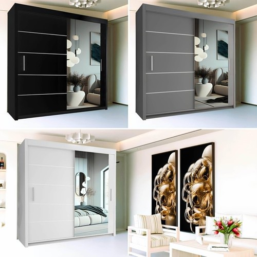 Lyon sliding door wardrobe - door,