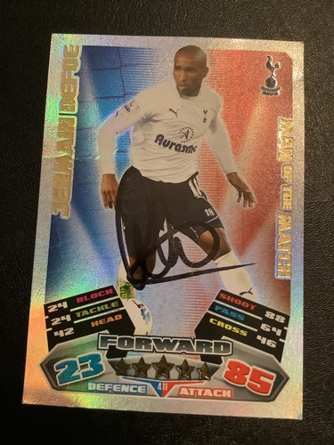 Signed jermain defoe - signed, tottenham