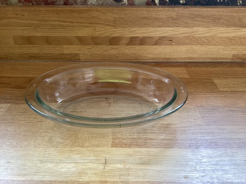 Vintage pyrex clear glass oval - vintage,