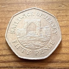 Bailiwick of Jersey 50p coin