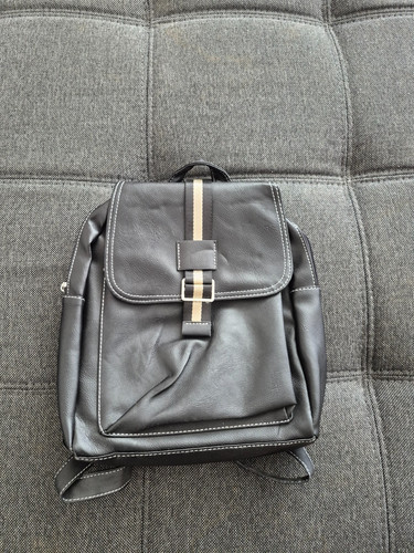 Ladies black small backpack - ladies,