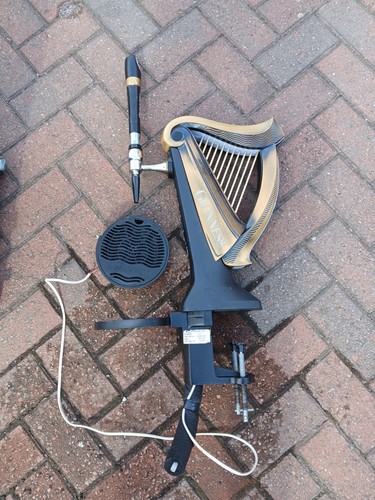 Guinness harp font - with, drip