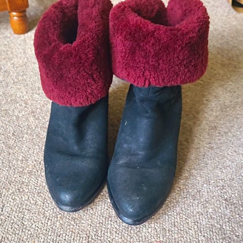 Ugg layna women black suede - women,