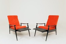 Pair Of Armchairs Mcm Design