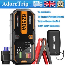 AdoreTrip Jump Starter 6250A Booster Battery Power Bank Jumper Box Heavy Duty