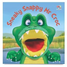 Sneaky Snappy Mr Croc (Hand Puppet Books) by Elidh Rose Book The Cheap Fast Free