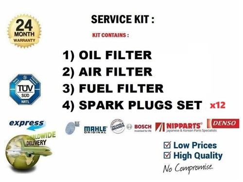 Air fuel oil filters - fuel, spark