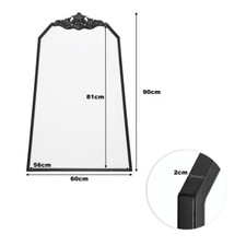 Large Baroque Style Decorative Mirror Hallway Bedroom Wall Mounted Ornate Mirror