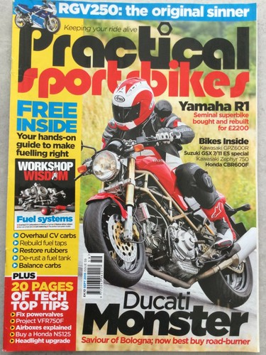 Practical sportsbikes magazine - sportsbikes,