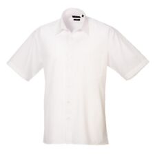 Mens Short Sleeve Poplin Shirt