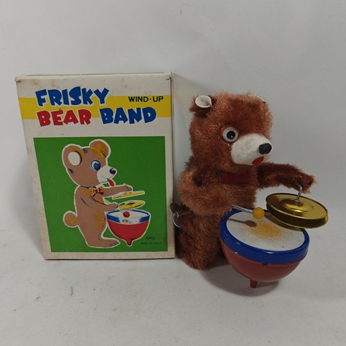 Vintage frisky bear - "frisky,