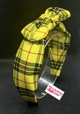 Macleod Of Lewis Hairband Headband Hair Tie Band Bow Bobbles Tartan Burns Night