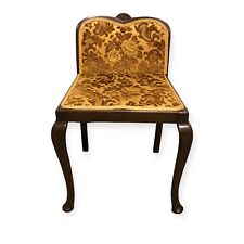 Art Deco Mahogany Dressing Table Stool / Dressing Stool