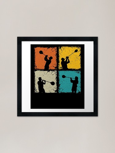 Glass blowing retro squares