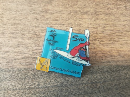 Olympic games enamel pin - games,