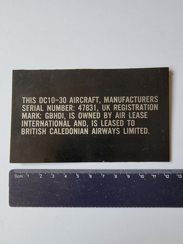 British caledonian data - caledonian,