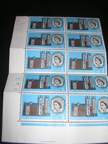Stamps flaw westminster - gb,