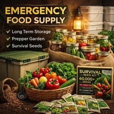 Survival Seed Kit 60,000+