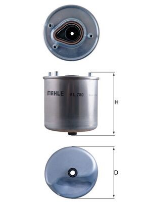 Knecht 780 fuel - 780, filter