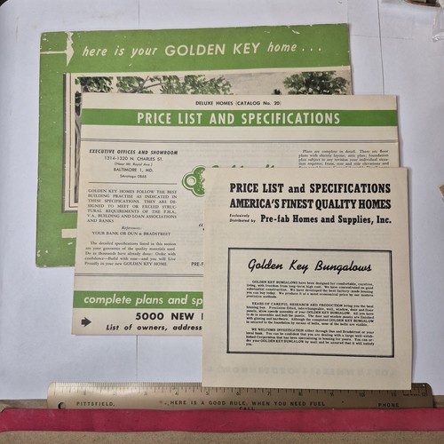 1950 vtg golden key - 1950,