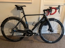 Upgraded Carbon Fibre Ribble CR3 Road Cyclocross Disc Brake Bike, Ultegra, Large