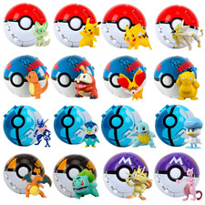 Pokeball Pokemon Figurine Elf Ball Anime Figure Cartoons Pikachu Charizard Pocke