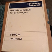 Perkins Engines Workshop Manual For Marine Diesel Engines 1974 V8.510M TV8.510M