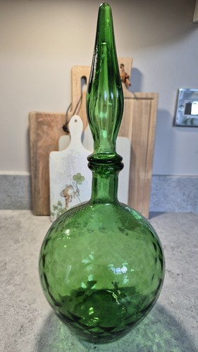 Vintage empoli glass - glass, genie