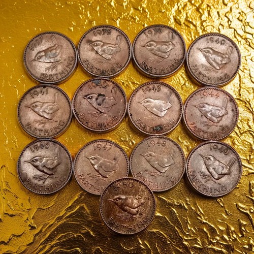 Great britain farthing coins - britain,