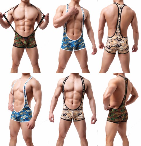 Men jumpsuit wrestling - men's,