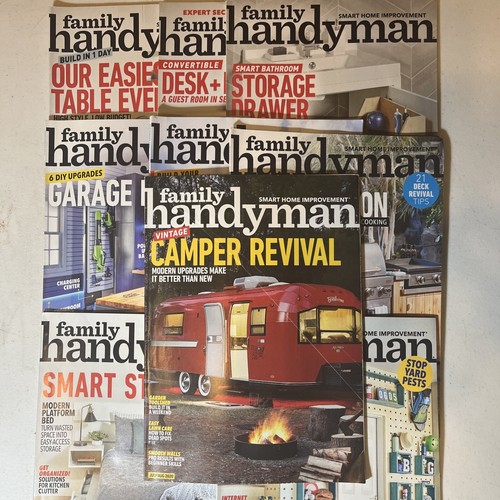 Family handyman magazine lot - handyman,
