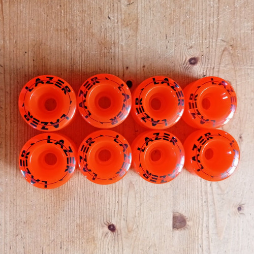 Retro orange lazer roller - retro,