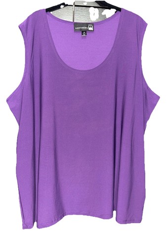 Antthony originals purple - purple, tank