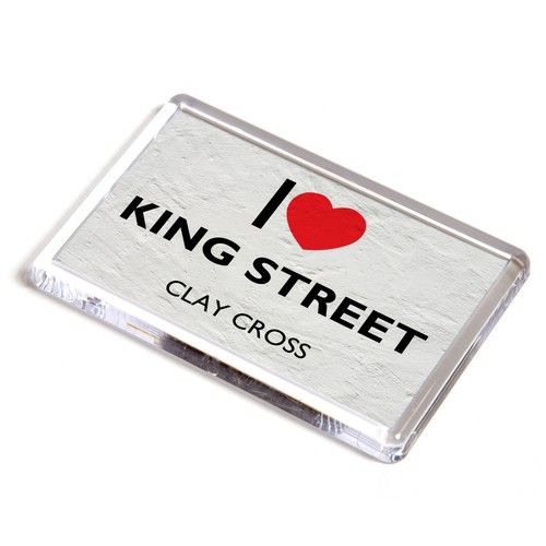 Fridge magnet love king - fridge,