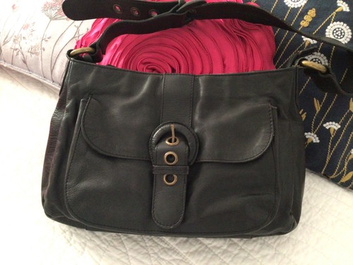 Clarks leather shoulder bag - clarks,