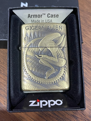 Zippo japanese giger alien - japanese,