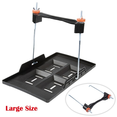 Metal car battery tray - battery, holder
