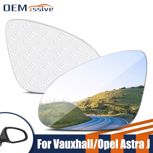 Wing mirror glass for - glass, vauxhall
