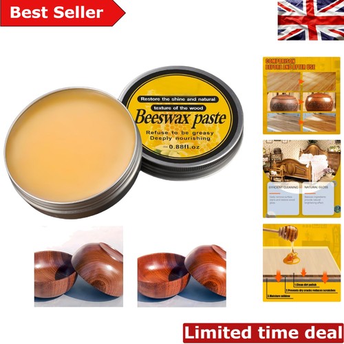 Natural beeswax wood polish - natural,