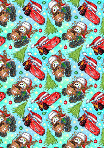 Disney cars christmas - christmas, wrapping