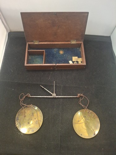 Antique apothecary scales - apothecary, /