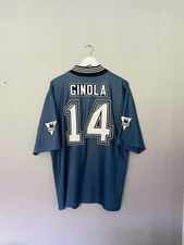 Newcastle United Away Football Shirt 1996/97 Ginola XL Original Soccer Jersey