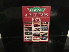 A-Z of Cars of the 1970's by Robson, Graham Hardback Book The Cheap Fast Free