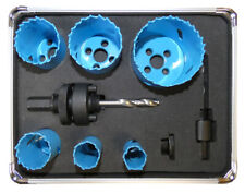 Plumbers Holesaw Kit 19mm 22mm